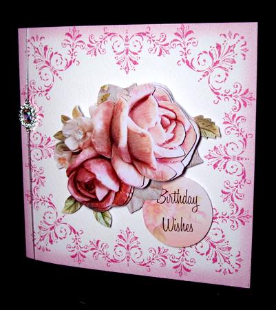 Vintage Roses Decoupage by Dianne Jackson