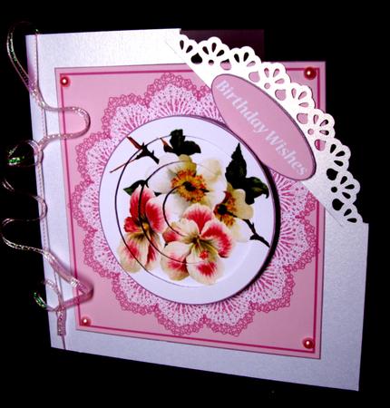 Flowers and Lace Topper by Dianne Jackson