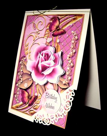 Rose of Mine Topper 3 by Dianne Jackson