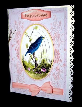 Lovely Vintage Singing Bird ( Pyramid ) by Dianne Jackson