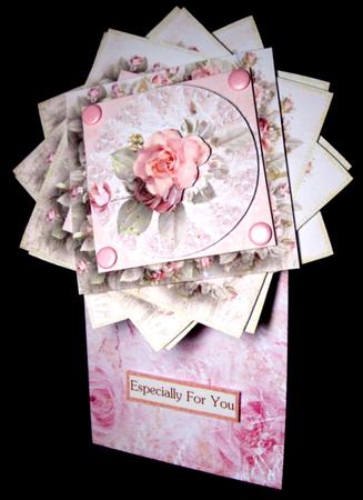 Roses and Lace Stacked Star Toppers by Dianne Jackson