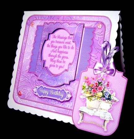 Roses and Hyacinths Pocket Card Mini Kit by Dianne Jackson