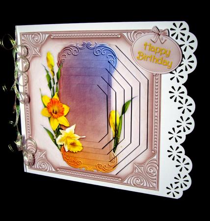 Daffodil Dance 6x6 Mini Kit by Dianne Jackson