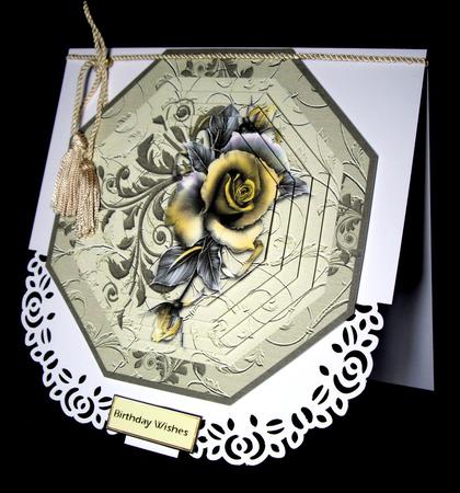 Octagonal Roses Pyramage 4 by Dianne Jackson