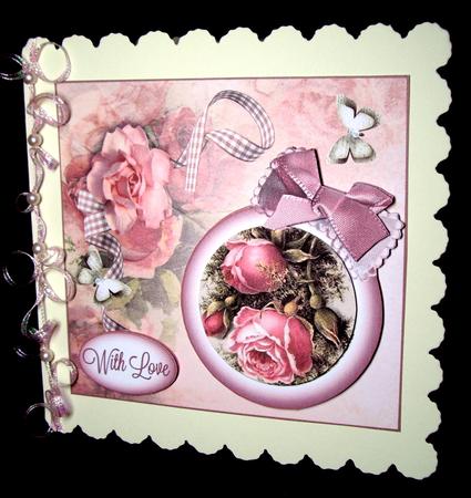 Floral Cameo with Roses by Dianne Jackson
