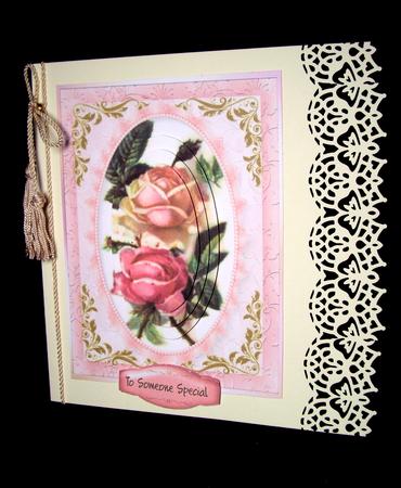 Lovely Pyramid Winter Roses  by Dianne Jackson