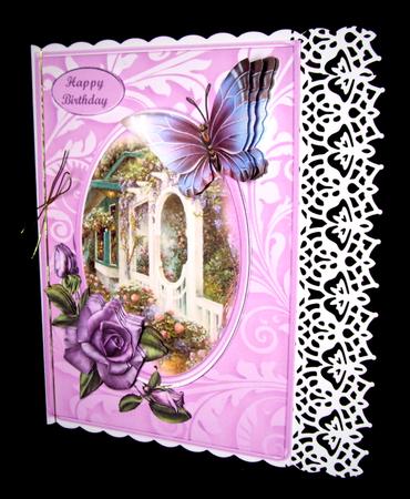 Heritage Garden Card Front by Dianne Jackson