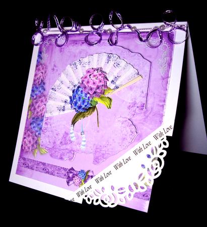 Floral Fan Mini Kit by Dianne Jackson