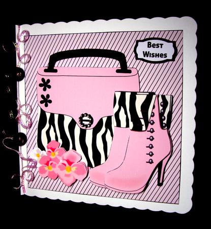 Handbag, Boots & Flowers 3 Mini Kit by Dianne Jackson
