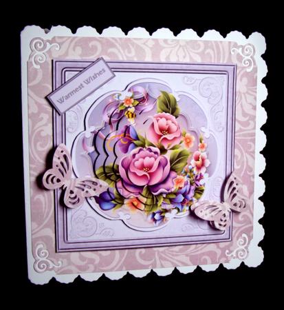 Enchanted Garden Card and Stacker by Dianne Jackson