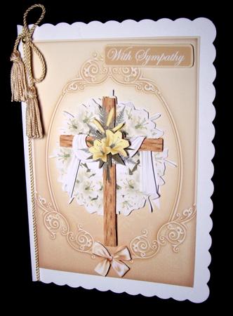 Easter Cross Card and Decoupage by Dianne Jackson