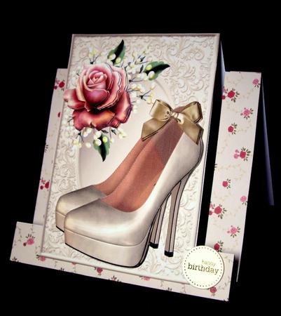Fabulous Shoes and Blush Roses by Dianne Jackson
