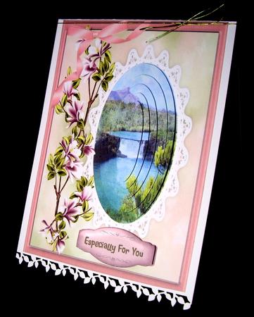 Lovely Pyramid Water Fall and Magnolias  by Dianne Jackson