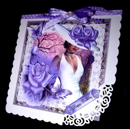 Gorgeous Pure Elegance Card Front Kit by Dianne Jackson
