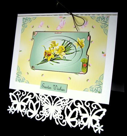 A6 All in One Daffodil Spray for Easter by Dianne Jackson