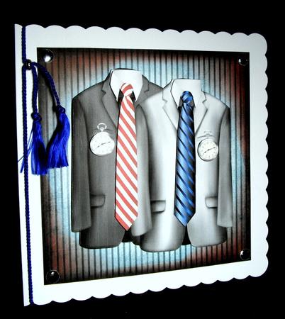 Male Card Mens Clothes by Dianne Jackson
