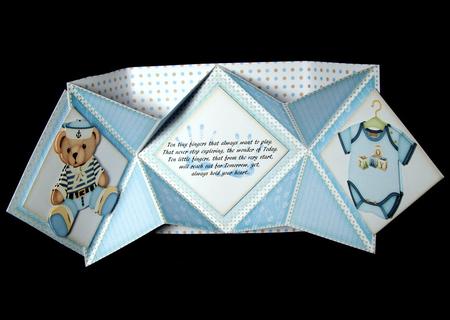 Pop Out Card Baby Boy by Dianne Jackson
