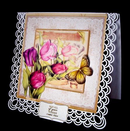 Spring Tulip 8x8 Approx Mini Kit by Dianne Jackson