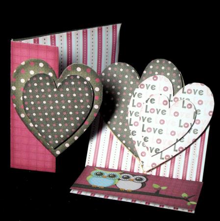 Mini Easel Card Owlways by Dianne Jackson