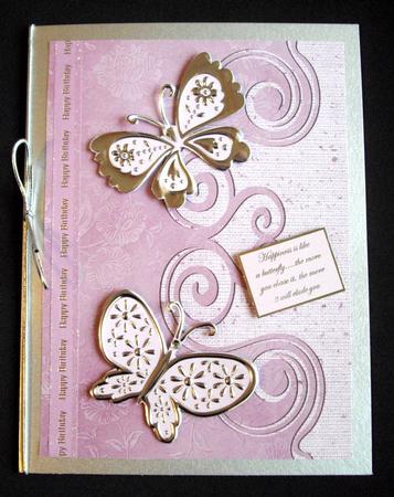 Layered Look Background (soft Rose) by Dianne Jackson