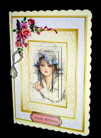Beautiful Bonnet Girl. by Dianne Jackson