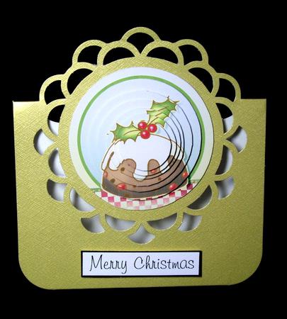 Christmas Pud! Circle Pyramid. by Dianne Jackson