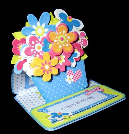 Sunshine & Flowers Shaped Easel Card Kit by Dianne Jackson