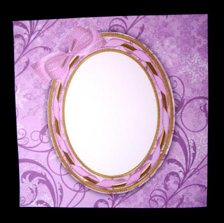 Lilac Swirl Postbox 8in Envelope Mini Kit by Dianne Jackson