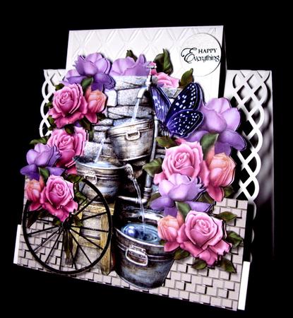 Fountain & Roses Mini Kit by Dianne Jackson
