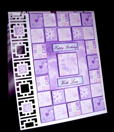 Patch Work Purple by Dianne Jackson