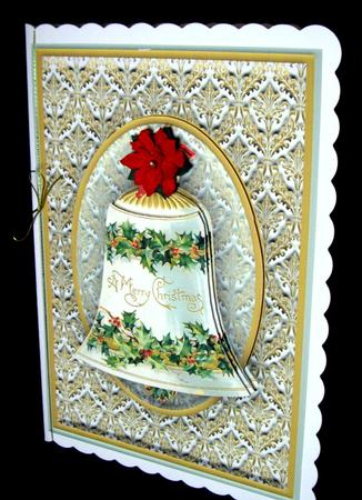 Bell & Holly Quick Card by Dianne Jackson