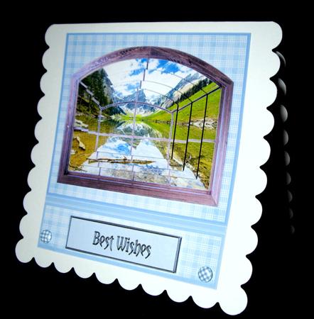 Mountain Creek Through the Window by Dianne Jackson