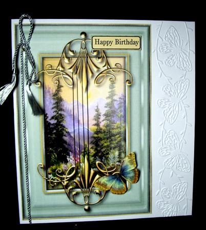 Mountain Vista Topper 1 by Dianne Jackson