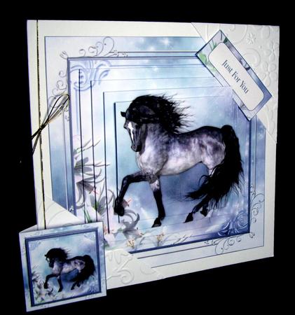 Fantasy Horse Pyramage by Dianne Jackson