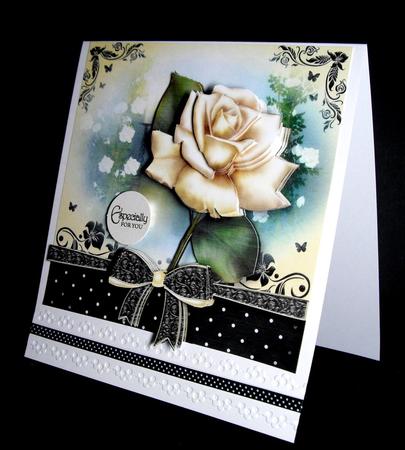 The Gift of a Cream Rose by Dianne Jackson