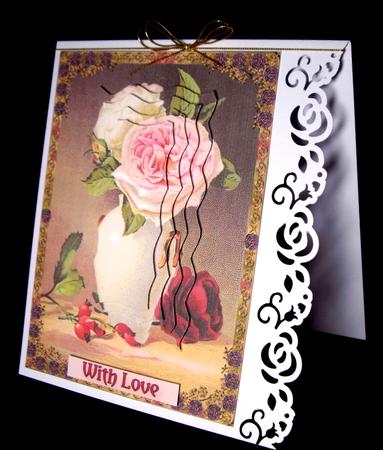 Rose Hips and Roses by Dianne Jackson