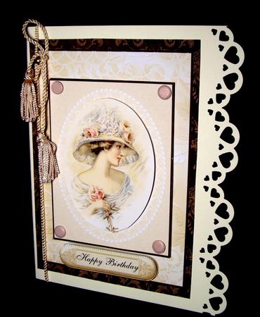 Vintage Lady Cameo by Dianne Jackson