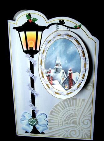 The Rooftops 3D Opening Sign Card Mini Kit by Dianne Jackson