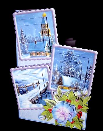 Picture Frames Mini-kit - Magic Country Christmas by Dianne Jackson