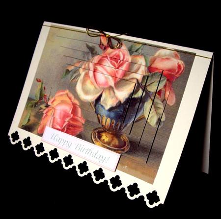 Tea Time Roses - Pyramid by Dianne Jackson