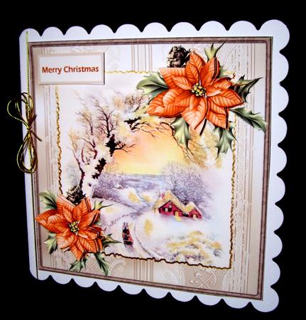 Journey Home for Christmas Card and Decoupage by Dianne Jackson