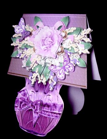 Flower Lamp in Lavender Mini Kit by Dianne Jackson
