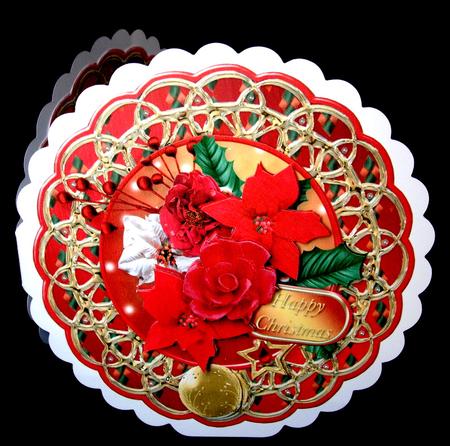 Christmas Joy Medallion Card Mini Kit by Dianne Jackson
