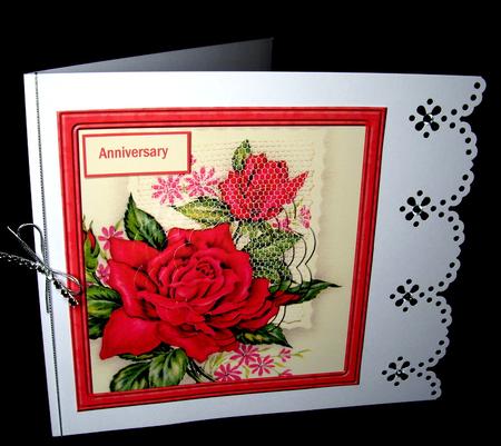 Anniversary and Birthday Rose Petal Stacker by Dianne Jackson
