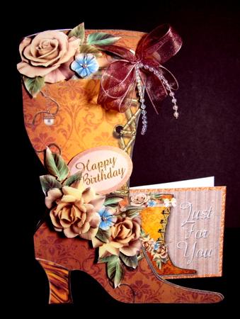 Champagne Harvest Ladies Boot Minit Kit Plus Gift Card by Dianne Jackson