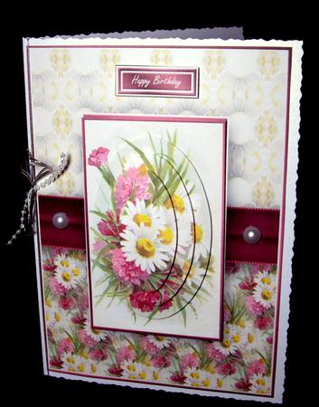 Bouquet of Daisies Quick Card by Dianne Jackson