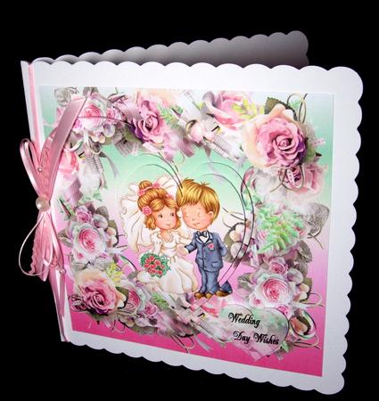 Pink Roses Wedding Day by Dianne Jackson