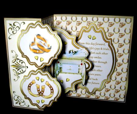 Fold Back Pop-up - Wedding Day by Dianne Jackson