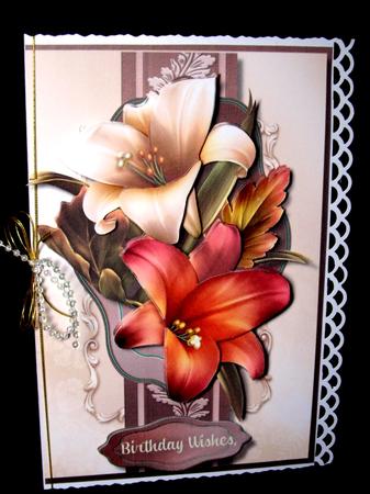 Beautiful Fall Lillies by Dianne Jackson