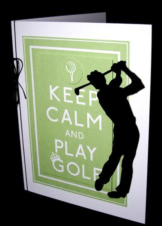 Keep Calm & Play Golf by Dianne Jackson